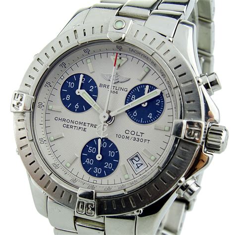 breitling chrono colt quartz quotazione usato|breitling colt chronometre automatic.